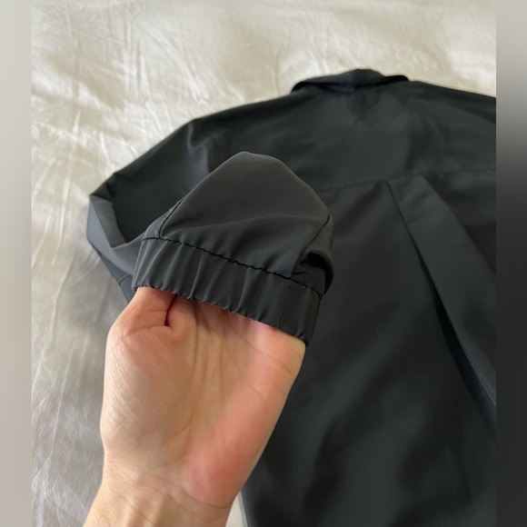 Fabletics | Mens SZ Large | The Outpost Jacket Black/Gray Snap Front Shacket - Picture 10 of 11